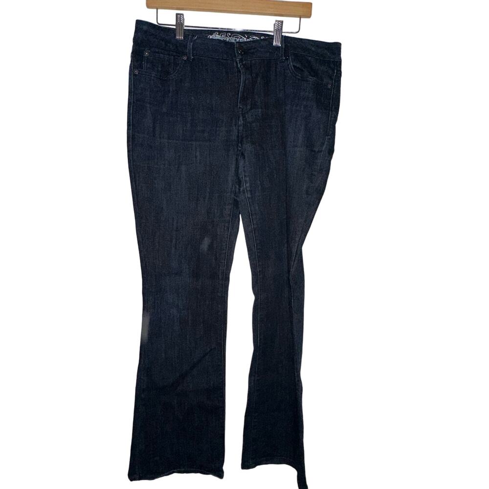 Dark Wash Boot Cut Express Jeans Casual Jeans Wardrobe Staple Size 12